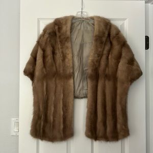 Mink stole. Very old
